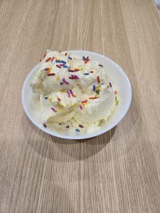 Read more about the article Cake Batter Ice Cream – Milk Only Base
